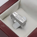 حلقه نقره مردانه و زنانه طرح رزمیا - Image 3