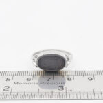 انگشتر عقیق کبود نقره زنانه و مردانه طرح "الحمد لله رب العالمین" + حرز امام جواد (ع) - Image 2