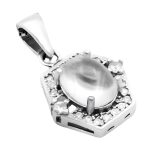 گردنبند در نجف نقره زنانه طرح حنانه