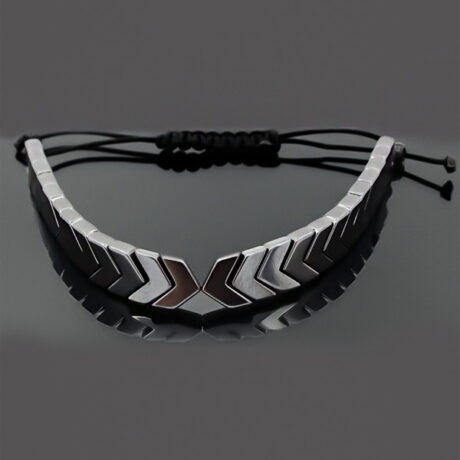 دستبند حدید صینی فانتزی دخترانه و پسرانه طرح فانتزی جهت