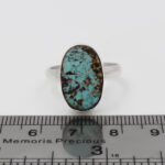 انگشتر فیروزه نیشابوری دست ساز نقره زنانه طرح فاتح ۲ + حرز امام جواد (ع) - Image 3