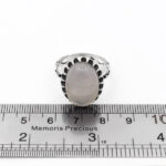 انگشتر عقیق کبود یمنی نقره مردانه طرح افشین - Image 3