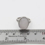 انگشتر عقیق کبود یمنی نقره مردانه و زنانه طرح دهقان - Image 3