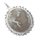 گردنبند شجر زنانه نقره دست ساز طرح فاخر جواهری دیلک