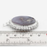 گردنبند شجر زنانه نقره دست ساز طرح فاخر جواهری دینا - Image 2