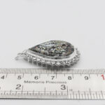 گردنبند شجر زنانه نقره دست ساز طرح فاخر جواهری رازین - Image 2