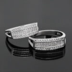 ست حلقه نقره زنانه مردانه طرح ساوالان