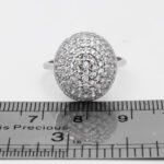 حلقه نقره زنانه طرح سلوا - Image 2