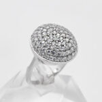 حلقه نقره زنانه طرح سلوا - Image 3