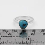 انگشتر فیروزه نیشابوری نقره دست ساز مردانه و زنانه طرح عزت + حرز امام جواد (ع) - Image 3