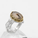 انگشتر شجر مردانه طرح آرال - Image 2