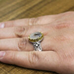 انگشتر شجر مردانه طرح آرال - Image 3