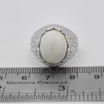 انگشتر عقیق باباقوری نقره زنانه و مردانه طرح شایا - Image 3