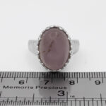 انگشتر عقیق کبود نقره مردانه و زنانه طرح متین - Image 2