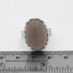 انگشتر عقیق کبود نقره مردانه و زنانه طرح مهیار - Image 2