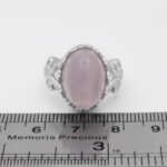 انگشتر عقیق کبود نقره مردانه و زنانه طرح آرتین - Image 2