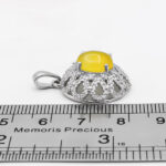 گردنبند شرف الشمس زنانه نقره طرح عصمت + حکاکی - Image 2