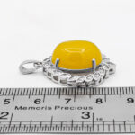 گردنبند شرف الشمس زنانه نقره طرح شهرزاد + حکاکی - Image 2