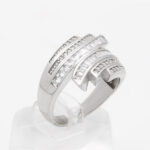 حلقه نقره زنانه طرح کژال - Image 3