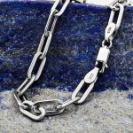 زنجیر نقره اصل طرح فاخر ماسور عیار ۹۲۵ مخصوص گردنبند (۶۰ سانتی متری) - Image 3