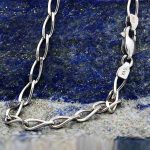 زنجیر نقره اصل طرح مستور عیار ۹۲۵ مخصوص گردنبند (۶۰ سانتی متری) - Image 2