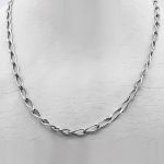 زنجیر نقره اصل طرح مستور عیار ۹۲۵ مخصوص گردنبند (۶۰ سانتی متری) - Image 3