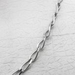 زنجیر نقره اصل طرح مستور عیار ۹۲۵ مخصوص گردنبند (۶۰ سانتی متری)