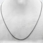 زنجیر نقره اصل طرح باراد ظریف عیار ۹۲۵ مخصوص گردنبند (۵۰ سانتی متری) - Image 3
