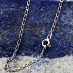 زنجیر نقره اصل طرح باراد ظریف عیار ۹۲۵ مخصوص گردنبند (۵۰ سانتی متری) - Image 2