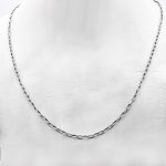 زنجیر نقره اصل طرح فاضل عیار ۹۲۵ مخصوص گردنبند (۵۰ سانتی متری) - Image 3