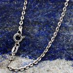 زنجیر نقره اصل طرح دوسان عیار ۹۲۵ مخصوص گردنبند (۵۰ سانتی متری) - Image 2