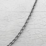 زنجیر نقره اصل طرح دوسان عیار ۹۲۵ مخصوص گردنبند (۵۰ سانتی متری)