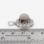 گردنبند عقیق باباقوری نقره زنانه طرح طلعت - Image 3