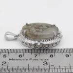 گردنبند شجر زنانه نقره طرح طلوع - Image 3