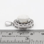 گردنبند عقیق باباقوری نقره زنانه طرح فرناز - Image 2