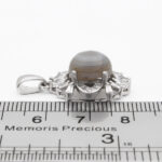 گردنبند عقیق باباقوری نقره زنانه طرح گلدیس - Image 2