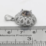 گردنبند شجر زنانه نقره طرح عصمت - Image 2