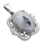 گردنبند شجر زنانه نقره طرح گلپری