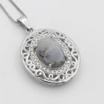 گردنبند شجر زنانه نقره طرح گلفام - Image 3