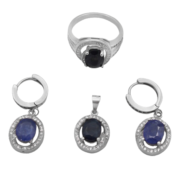 7-7-041-burgundy-ruby-woman-set-51 نیم ست یاقوت کبود زیبا