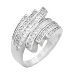 حلقه نقره زنانه طرح کژال