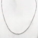 زنجیر نقره طرح سامیز عیار ۹۲۵ مخصوص گردنبند (۵۰ سانتی متری) - Image 3