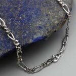 زنجیر نقره مردانه طرح سامی عیار ۹۲۵ مخصوص گردنبند (۶5 سانتی متری) - Image 2