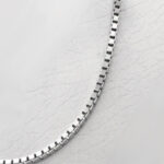 زنجیر نقره طرح شاینا عیار ۹۲۵ مخصوص گردنبند (۵۰ سانتی متری)