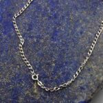 زنجیر نقره طرح نجیب عیار ۹۲۵ مخصوص گردنبند (۶۰ سانتی متری) - Image 2