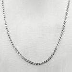 زنجیر نقره طرح نجیب عیار ۹۲۵ مخصوص گردنبند (۶۰ سانتی متری) - Image 3