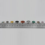 دستبند چند نگین نقره دست ساز زنانه و مردانه طرح زوشا - Image 2