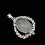 گردنبند در نجف نقره زنانه طرح ثمانه - Image 3