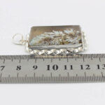 گردنبند شجر نقره طرح پیچک + حرز امام جواد (ع) + تربت امام حسین (ع) - Image 3