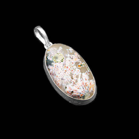 گردنبند شجر نقره طرح صفیحه + حرز امام جواد (ع) + تربت امام حسین (ع)